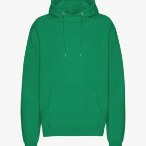 green hoodie